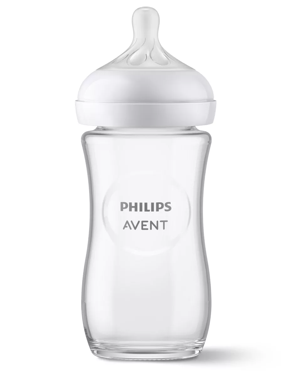 Philips Avent Natural Response stikla zīdaiņu pudelīte