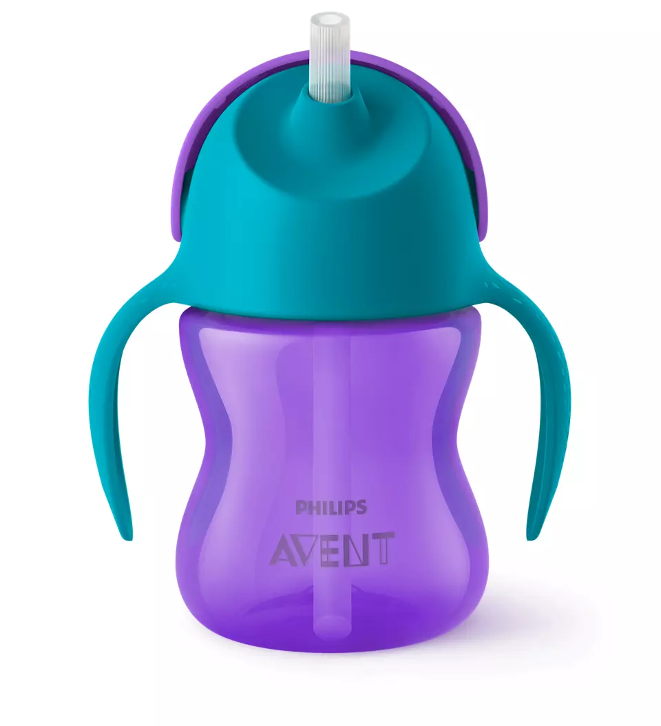 Philips Avent Krūzīte ar elastīgu salmiņu, 9M+ - Image 2
