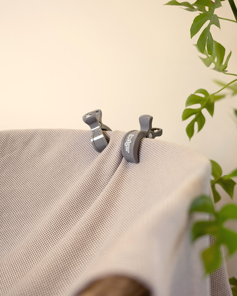 Lodger Clip klipsis Swaddler kokvilnas autiņam - Image 3