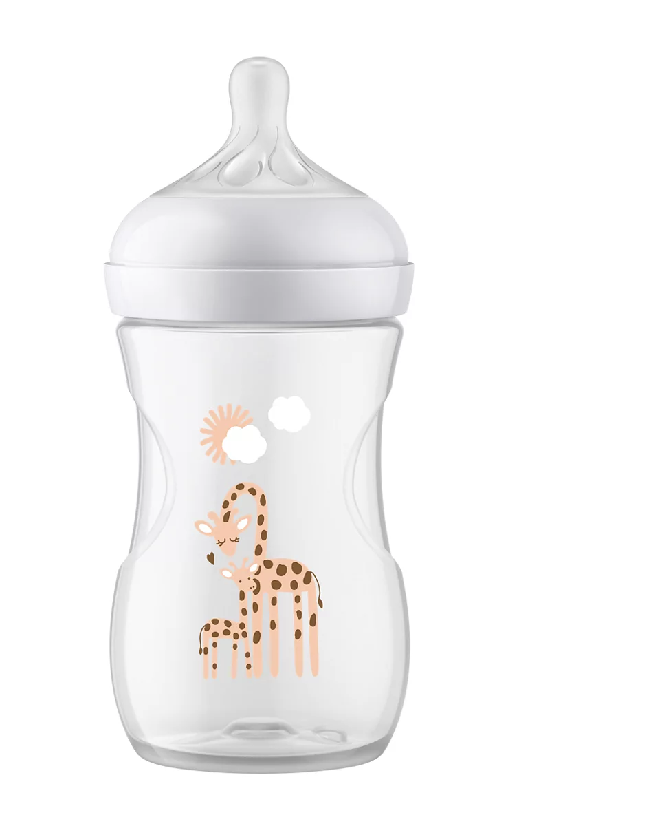 Philips Avent barošanas pudelīte Natural Response Giraffe - Image 4