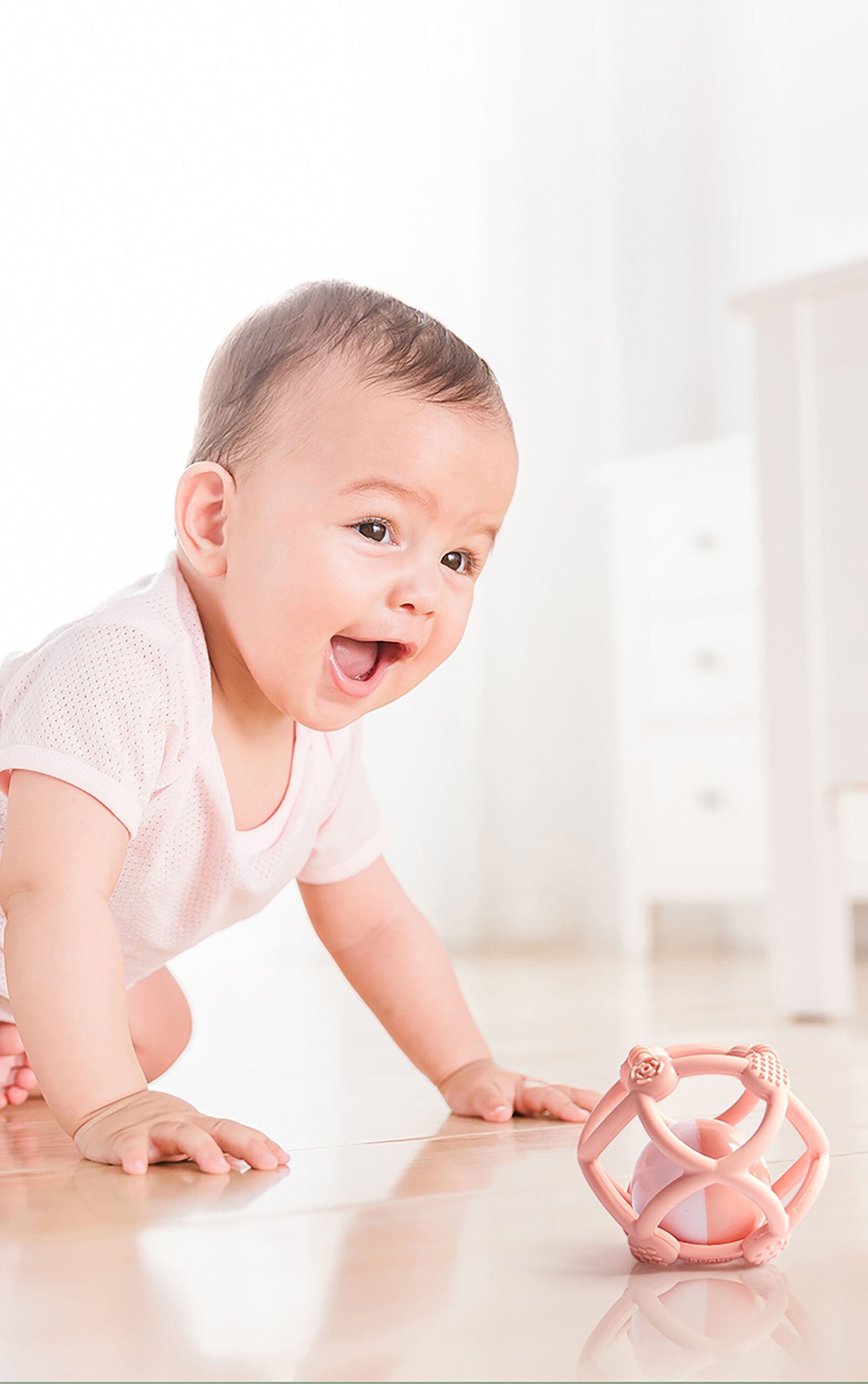 Kidsme silikona zobgrauznis bumba - Image 6