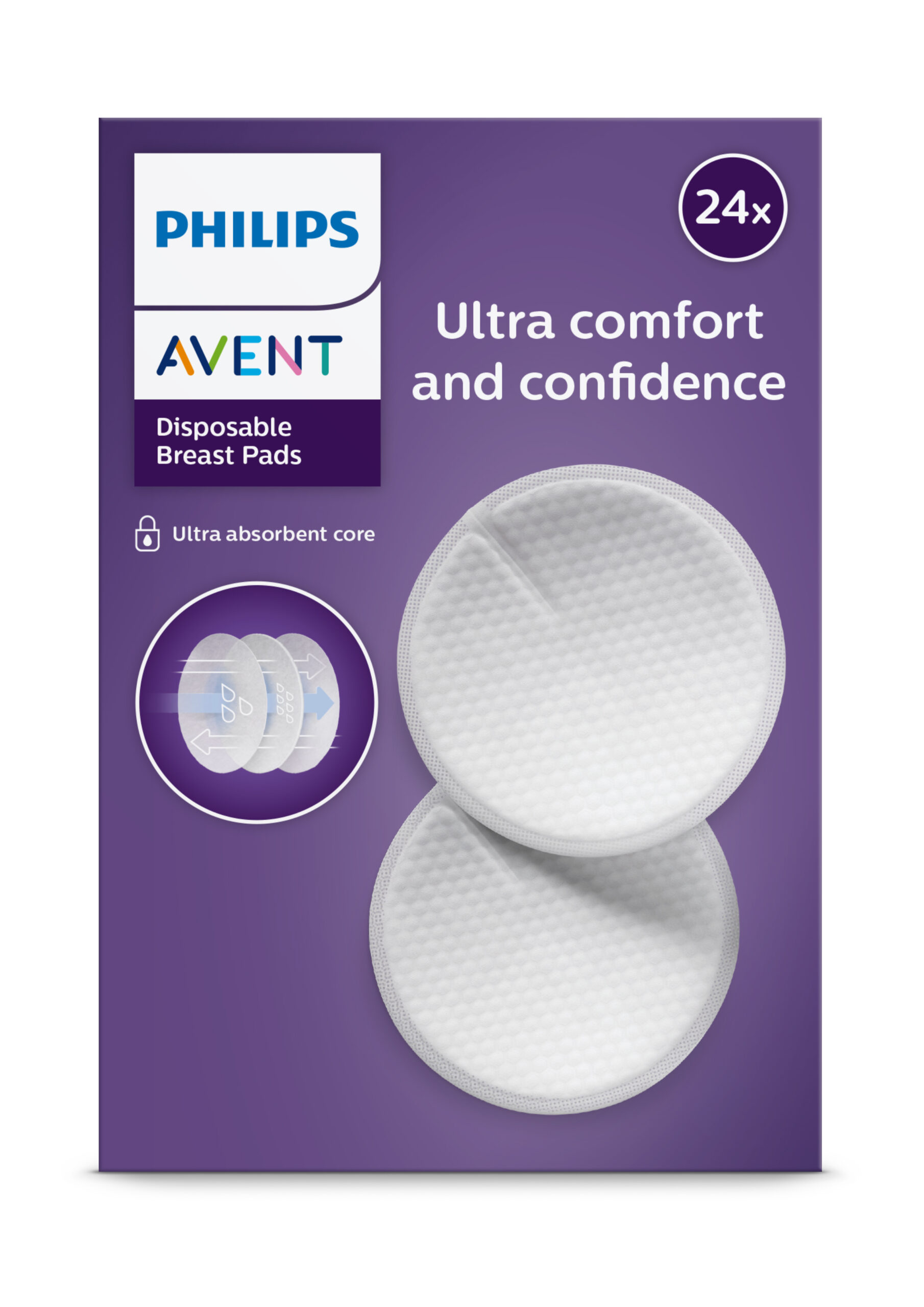 Philips Avent Vienreizējas lietošanas krūšturu ieliktnīši