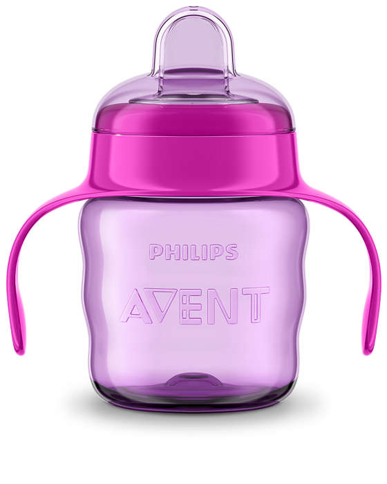 Philips Avent Easy Sip mācību krūzīte ar rokturiem, 6M+ - Image 2