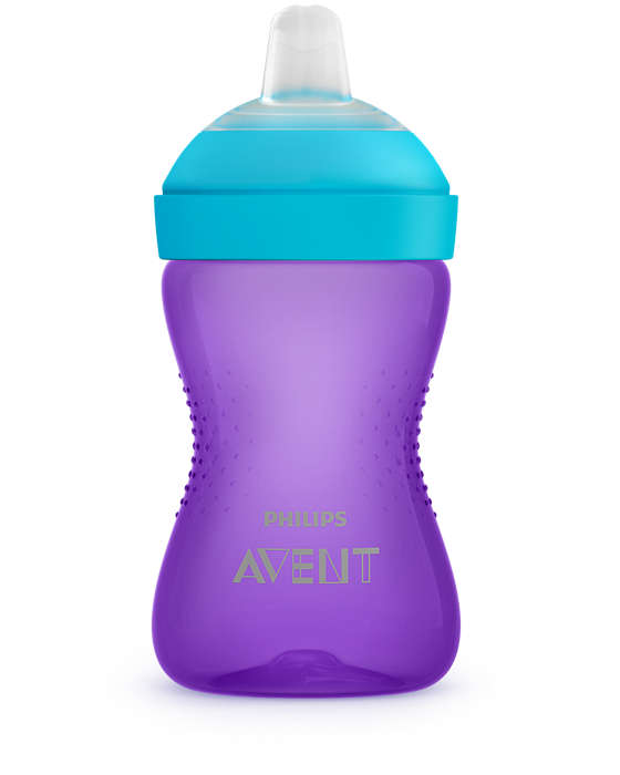 Philips Avent My Grippy mācību krūzīte ar mīkstu snīpi  9M+
