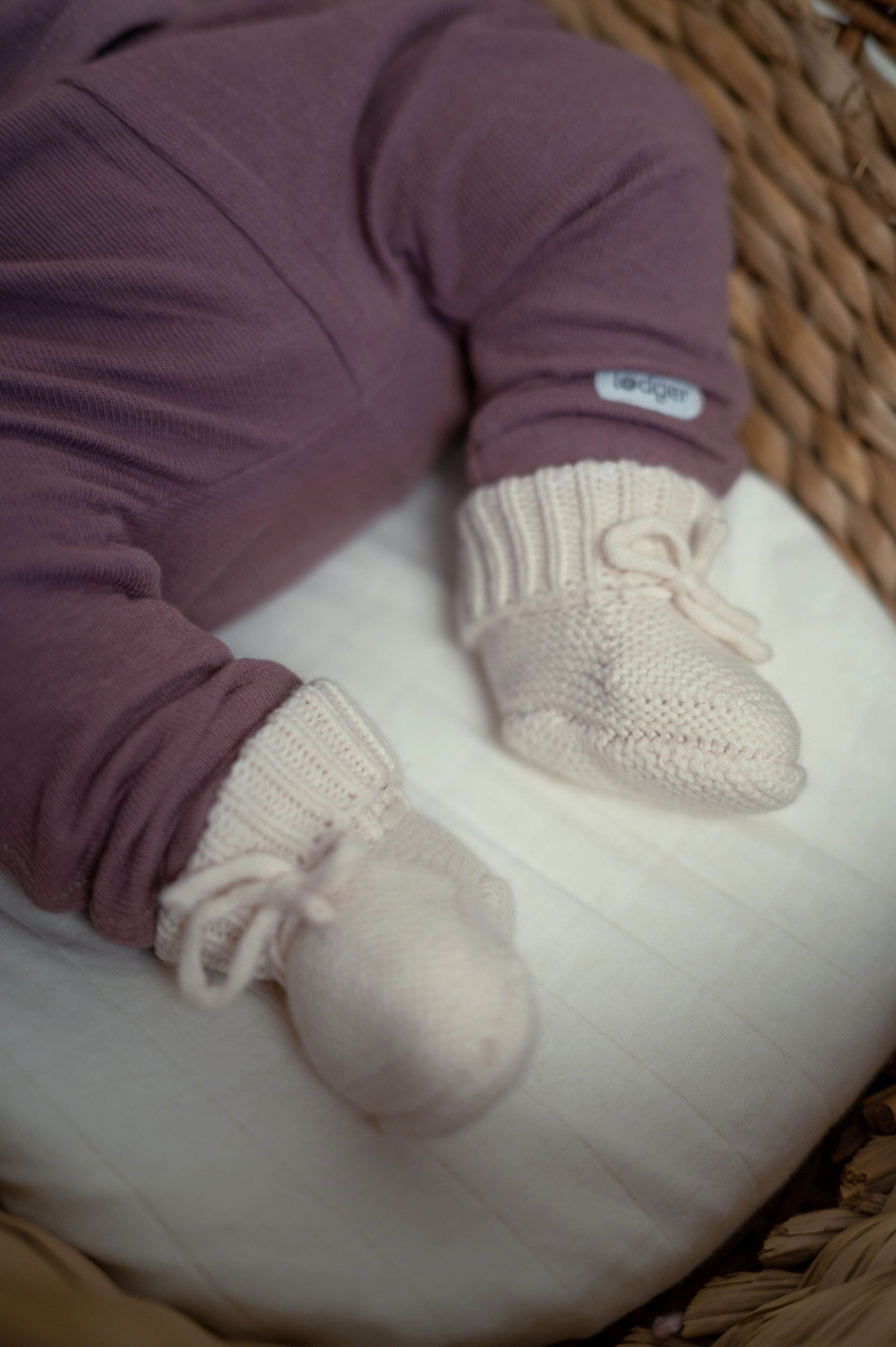 Lodger Slipper Folklore Merino vilnas čībiņas - Image 6